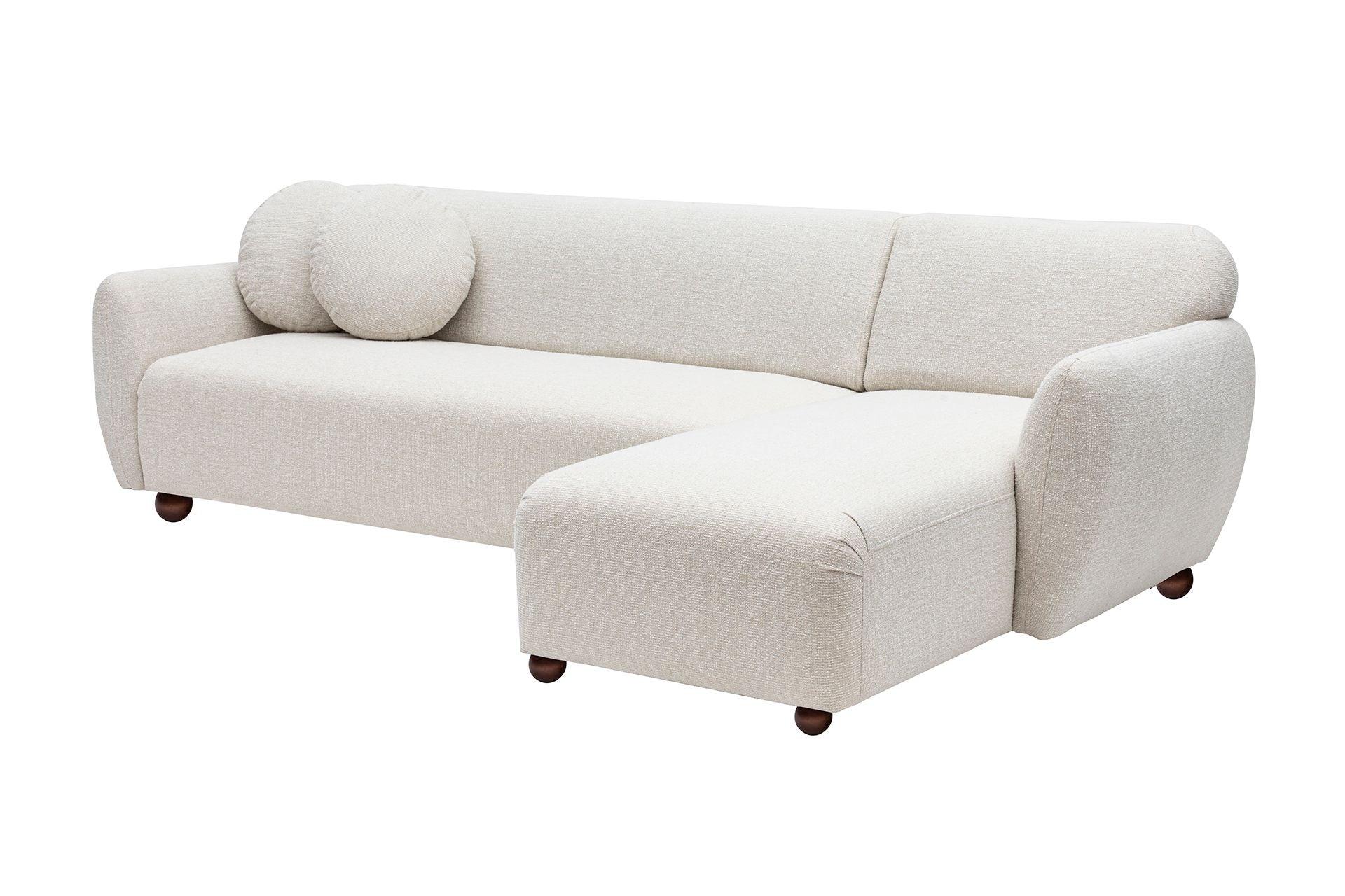 Diana Corner Sofa Ecru#7 - Duraster