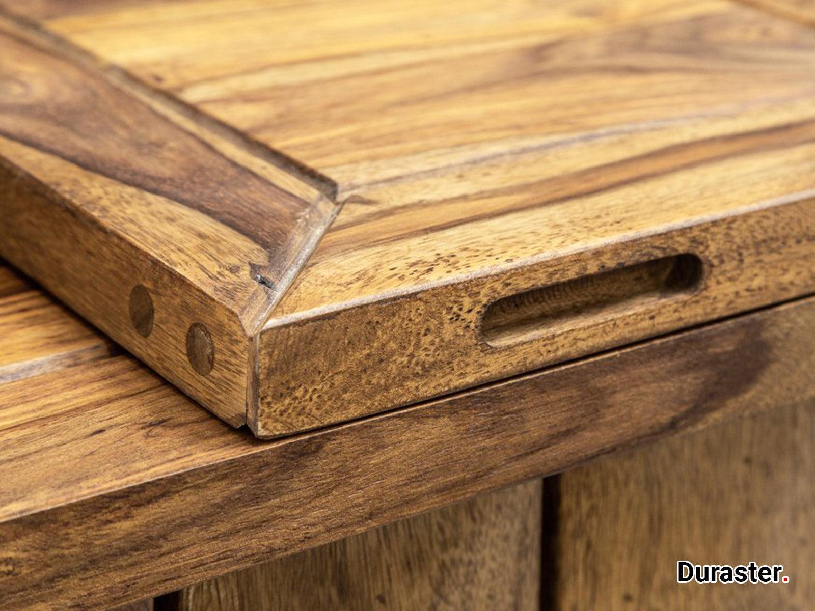 Eternal Modern Sheesham wood Wine Cabinet # 1 - Duraster