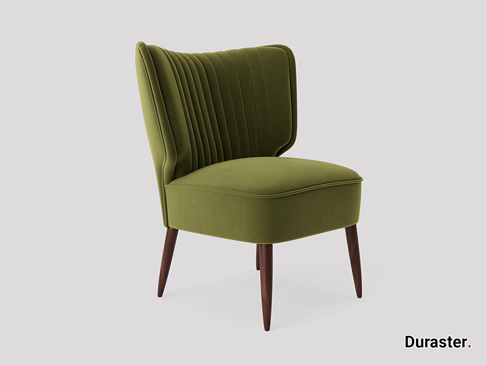 Elemantary Solid Wood Fabric Upholstered Chair #7 - Duraster