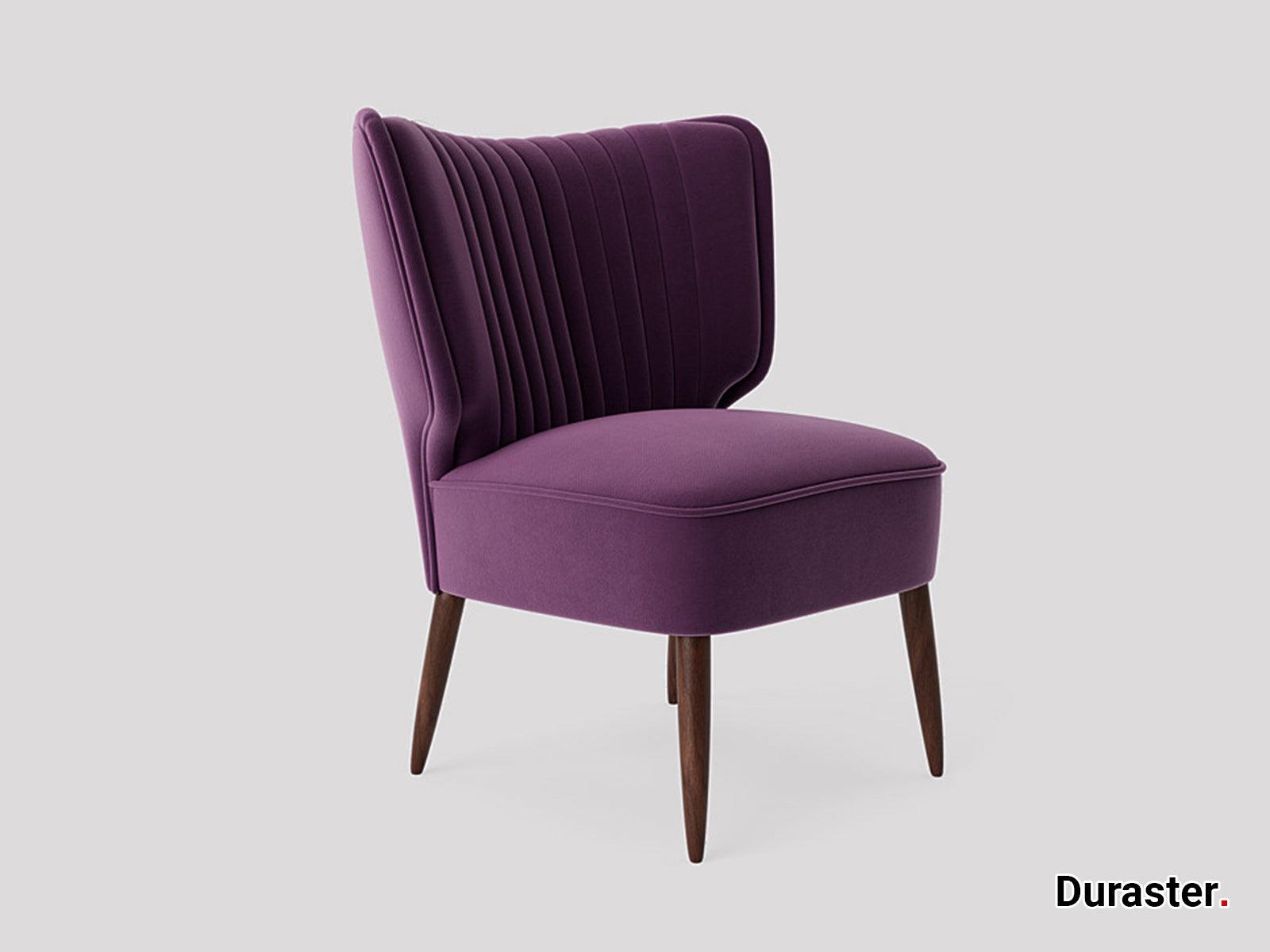 Elemantary Solid Wood Fabric Upholstered Chair #7 - Duraster