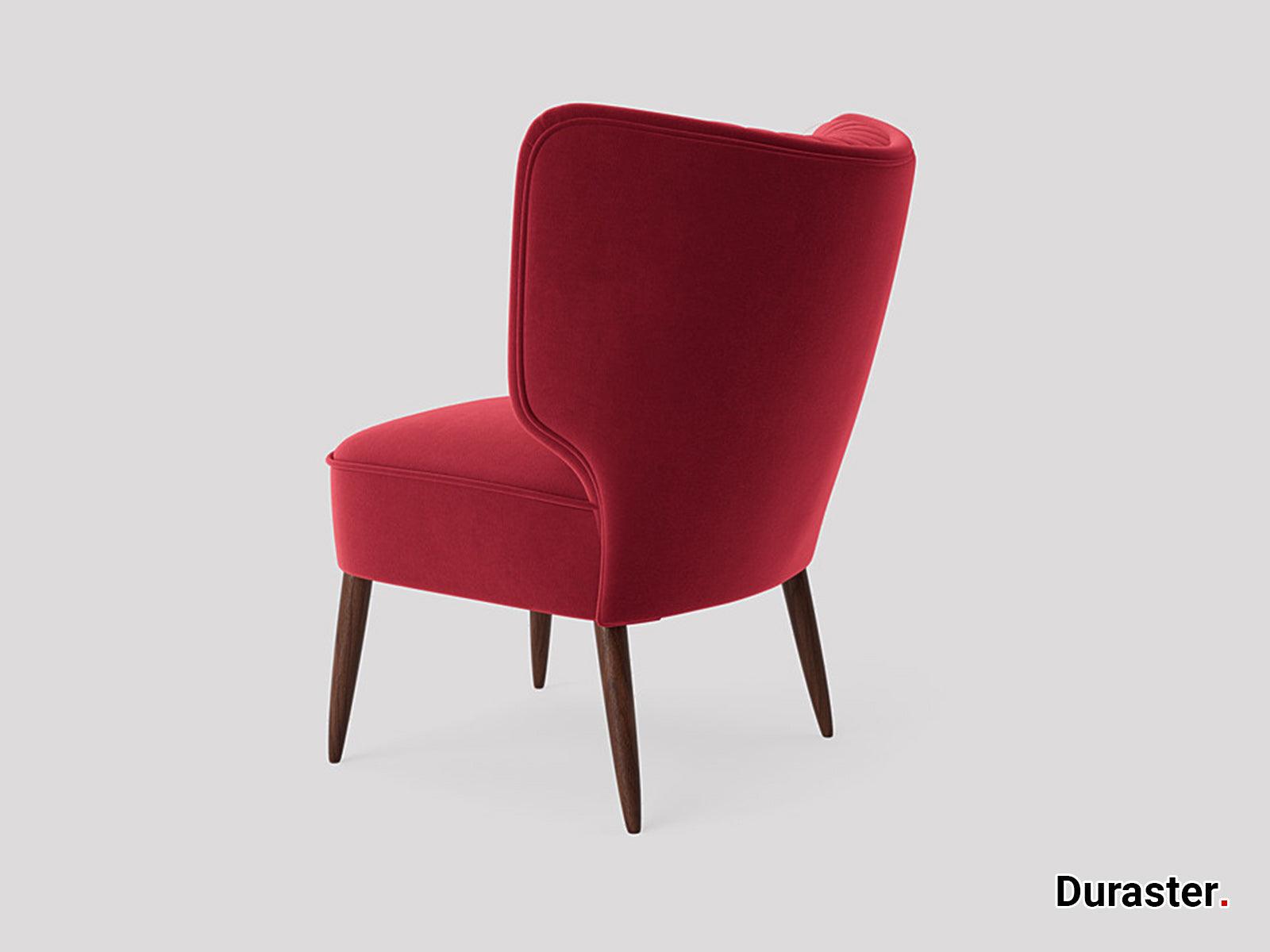 Elemantary Solid Wood Fabric Upholstered Chair #7 - Duraster
