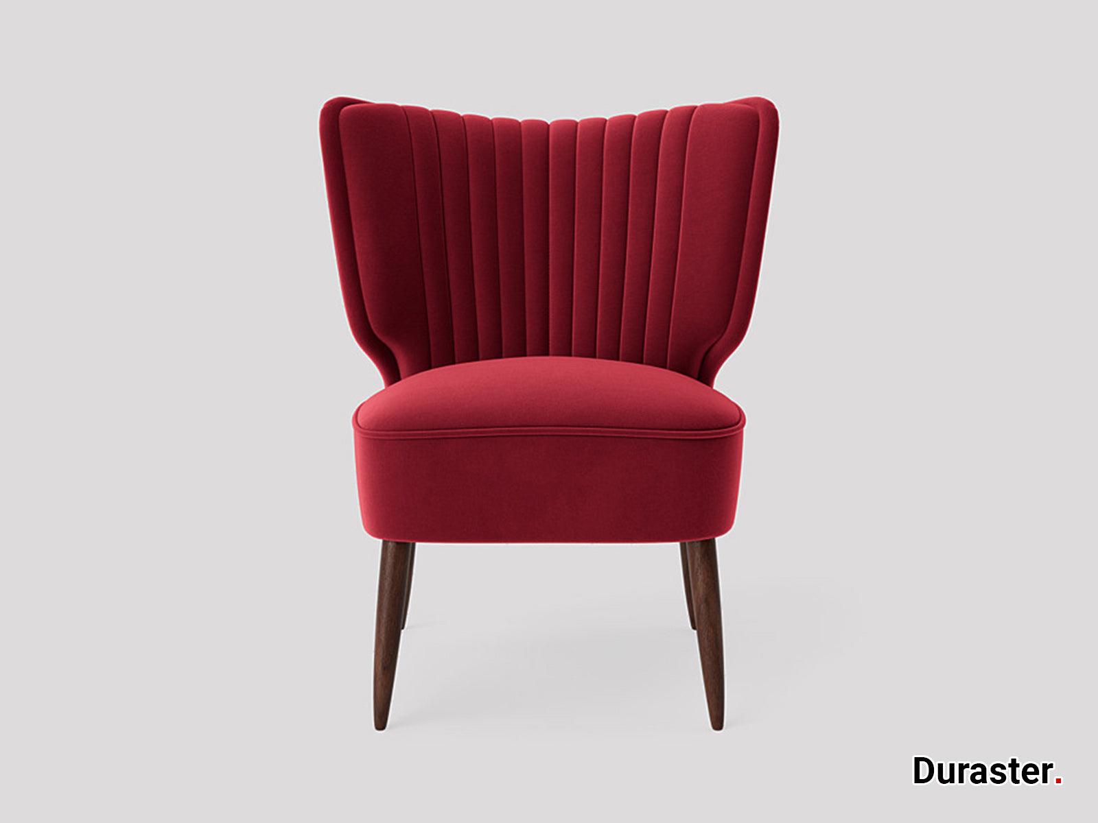 Elemantary Solid Wood Fabric Upholstered Chair #7 - Duraster