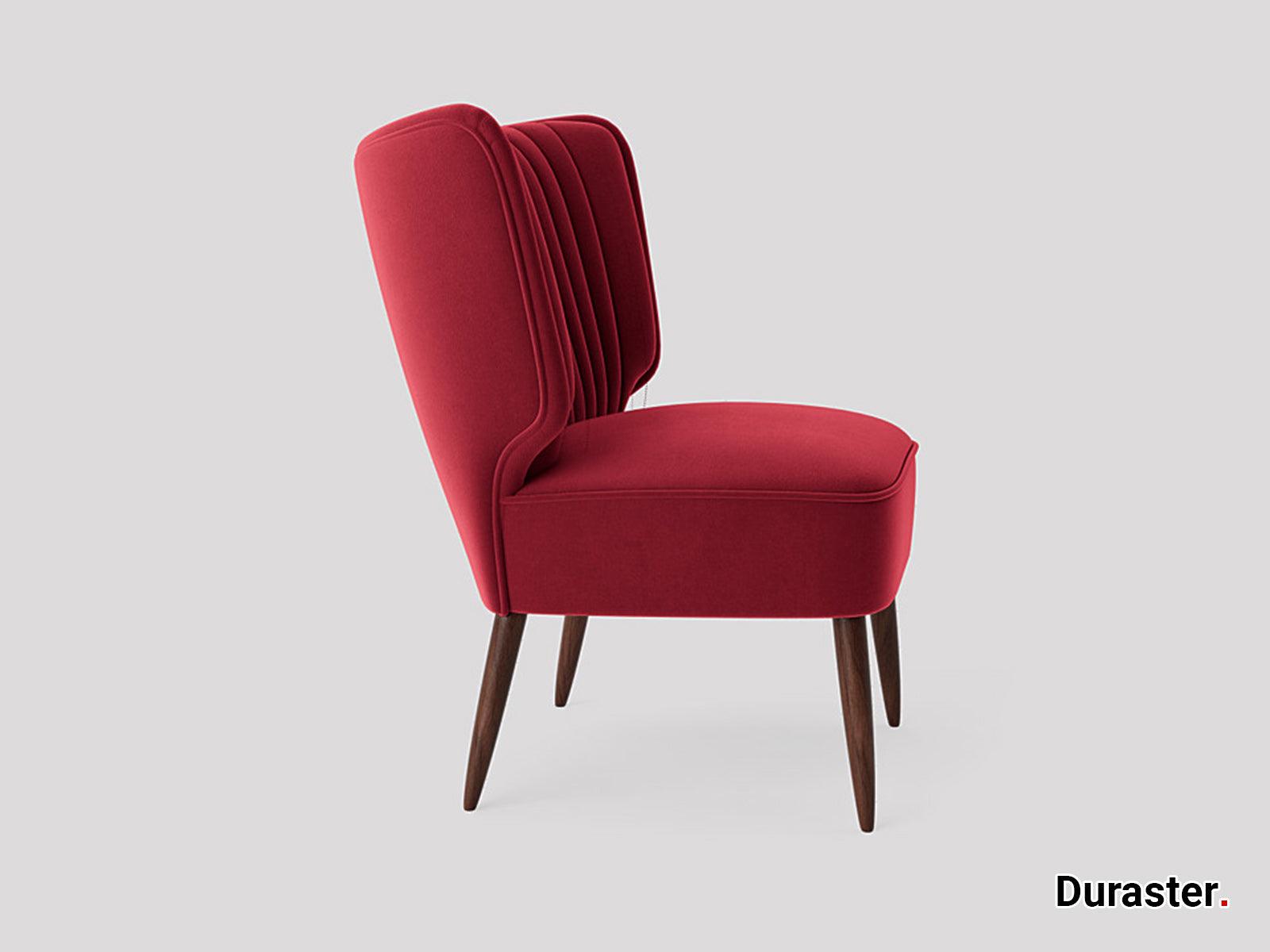Elemantary Solid Wood Fabric Upholstered Chair #7 - Duraster