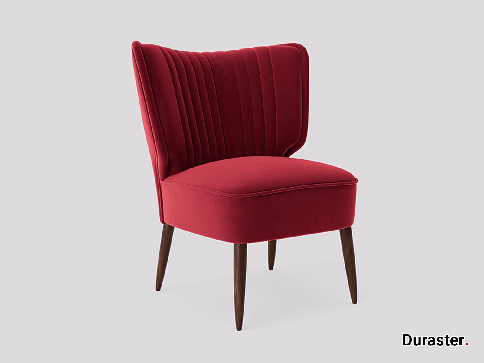 Elemantary Solid Wood Fabric Upholstered Chair #7 - Duraster
