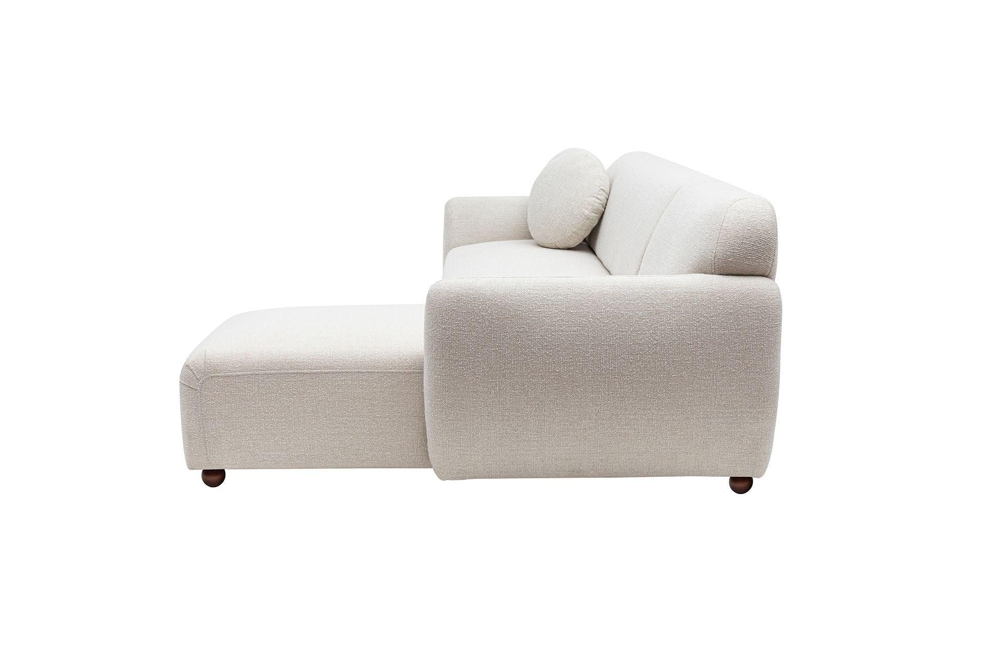 Diana Corner Sofa Ecru#7 - Duraster
