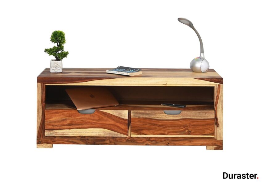 Raygoor Modern Sheesham wood TV Unit #1 - Duraster