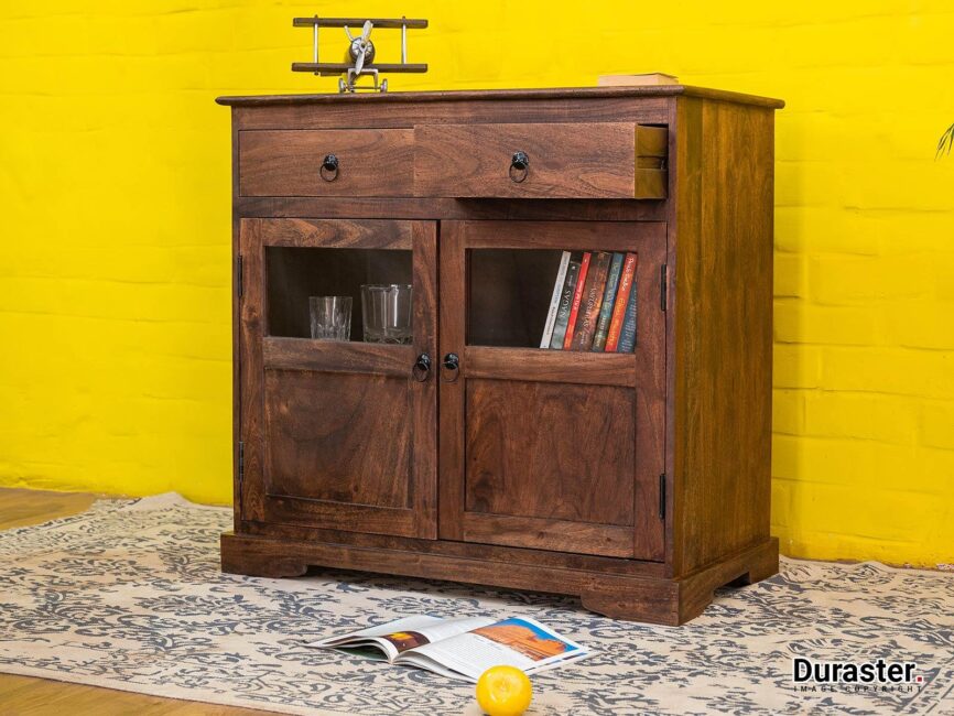 Gangaur Colonial Style Acacia Wood Sideboard #14 - Duraster