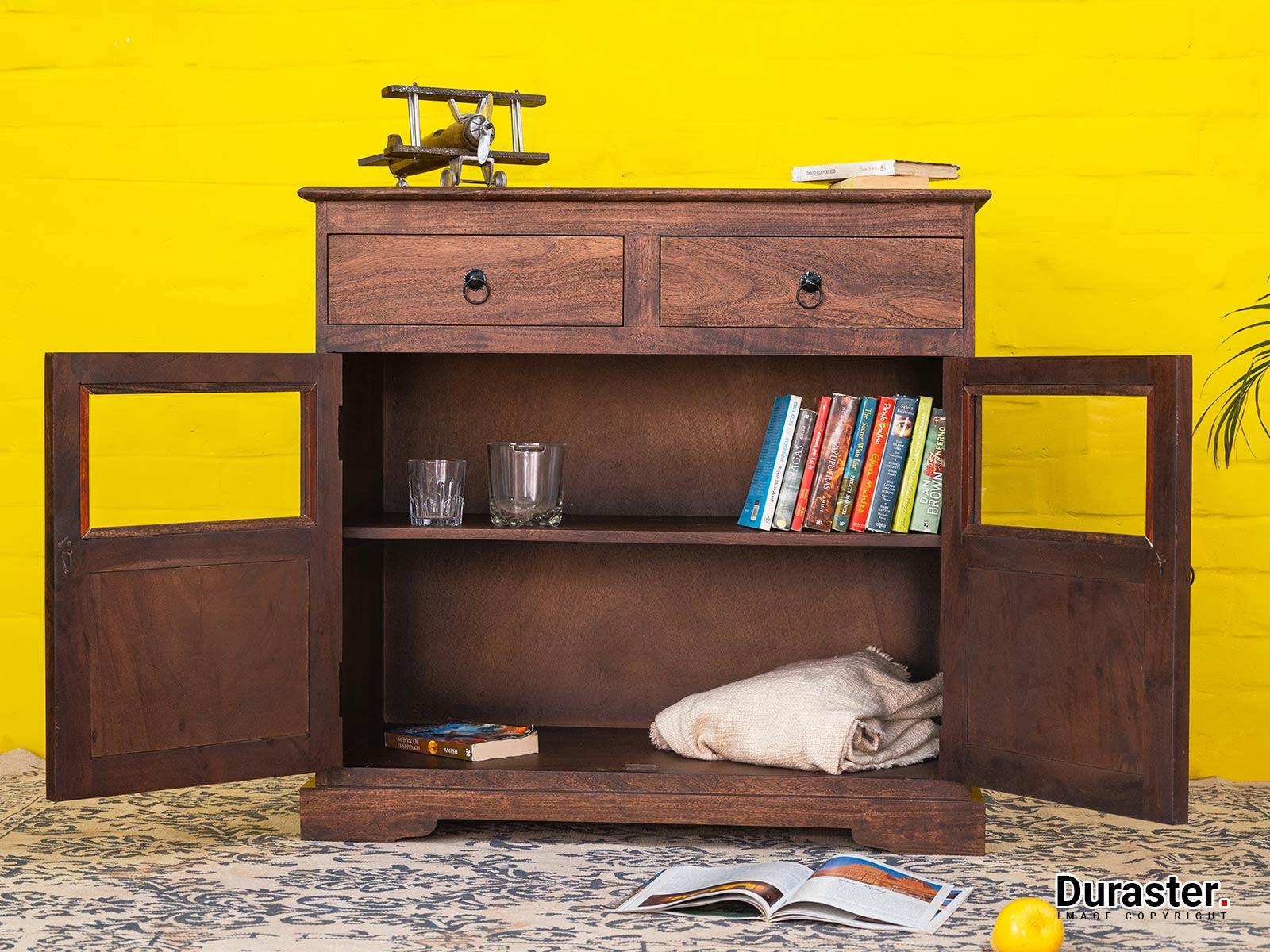 Gangaur Colonial Style Acacia Wood Sideboard #14 - Duraster