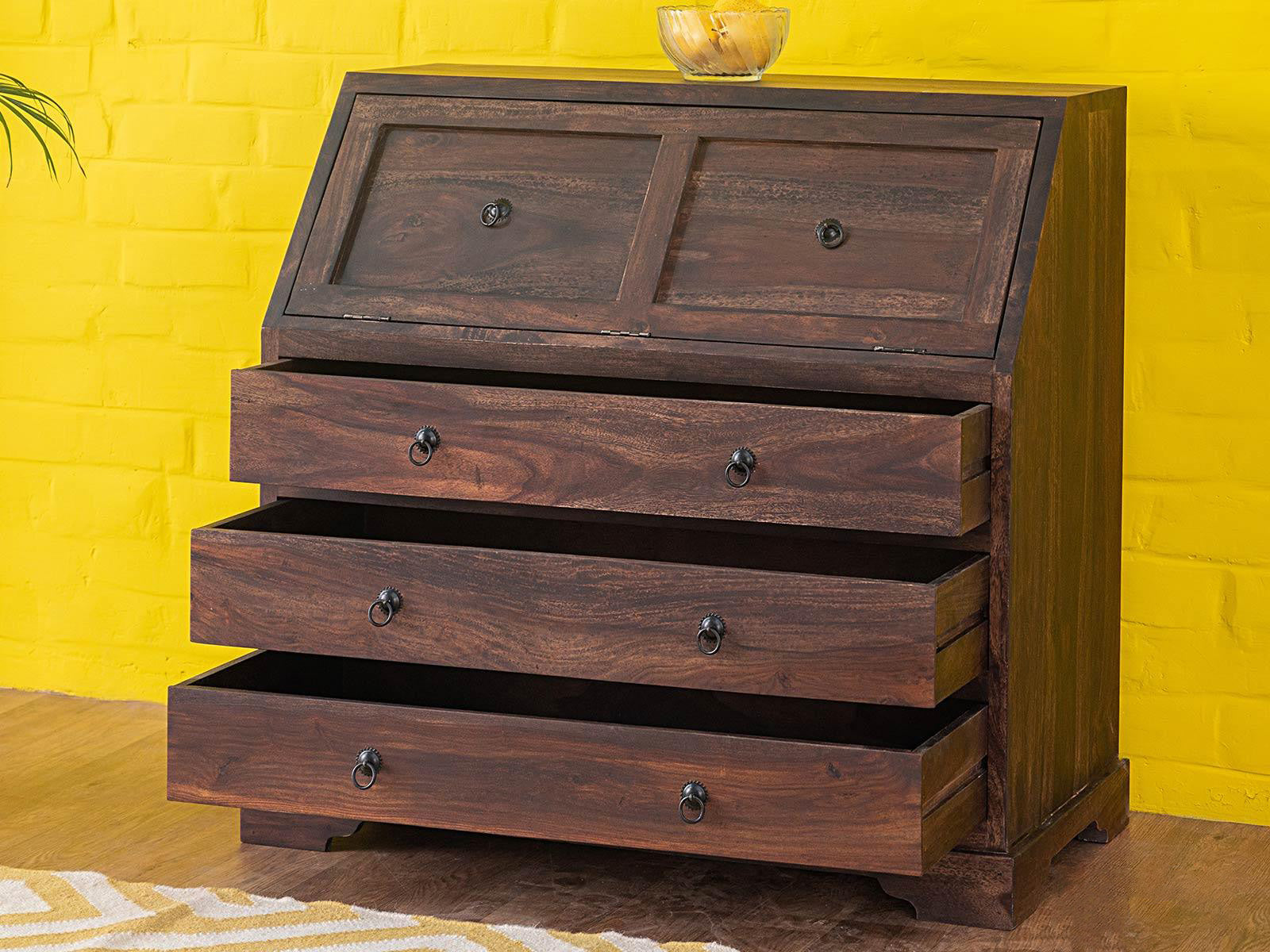 Duraster Gangaur Modern Solid Wood Chest of Drawers #14