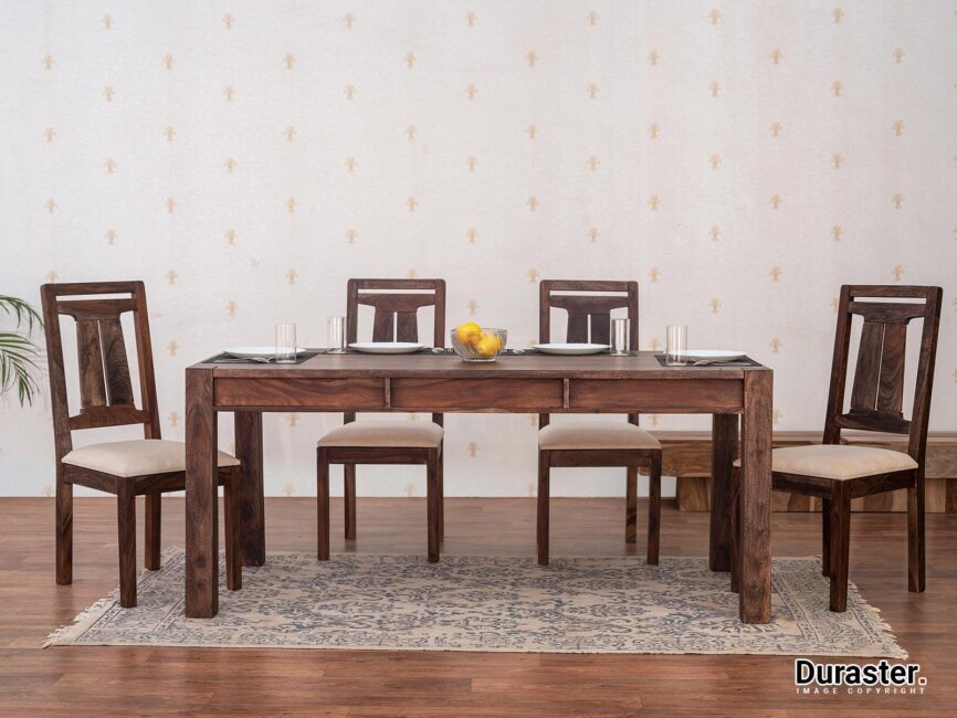 Gangaur Solid Sheesham wood Dining Set #5 - Duraster