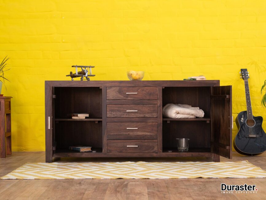 Gangaur Solid Sheesham wood Sideboard Cabinet  #13 - Duraster