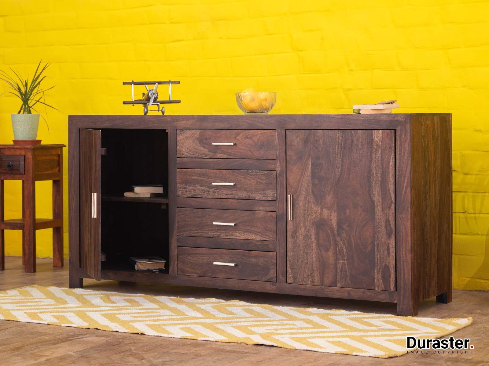 Gangaur Solid Sheesham wood Sideboard Cabinet #13 - Duraster