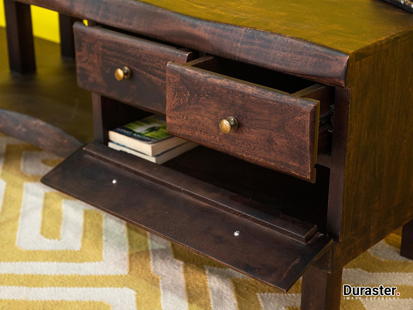 Tuscany Stylish Acacia wood Handmade Live Edge T.V. Unit #2 - Duraster