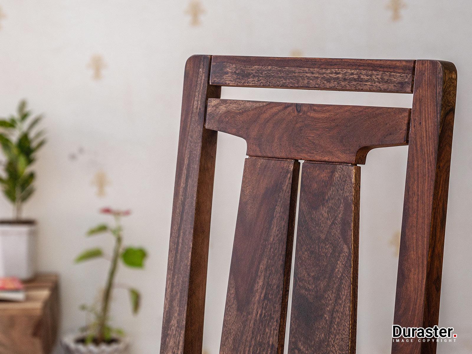 Gangaur Solid Sheesham wood Dining chair #6 - Duraster