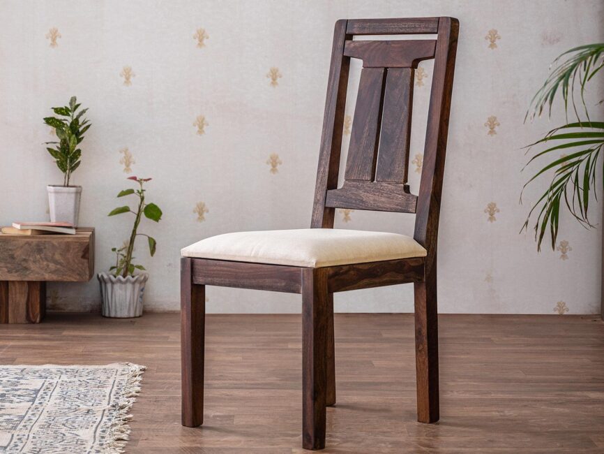 Gangaur Solid Sheesham wood Dining chair #6 - Duraster