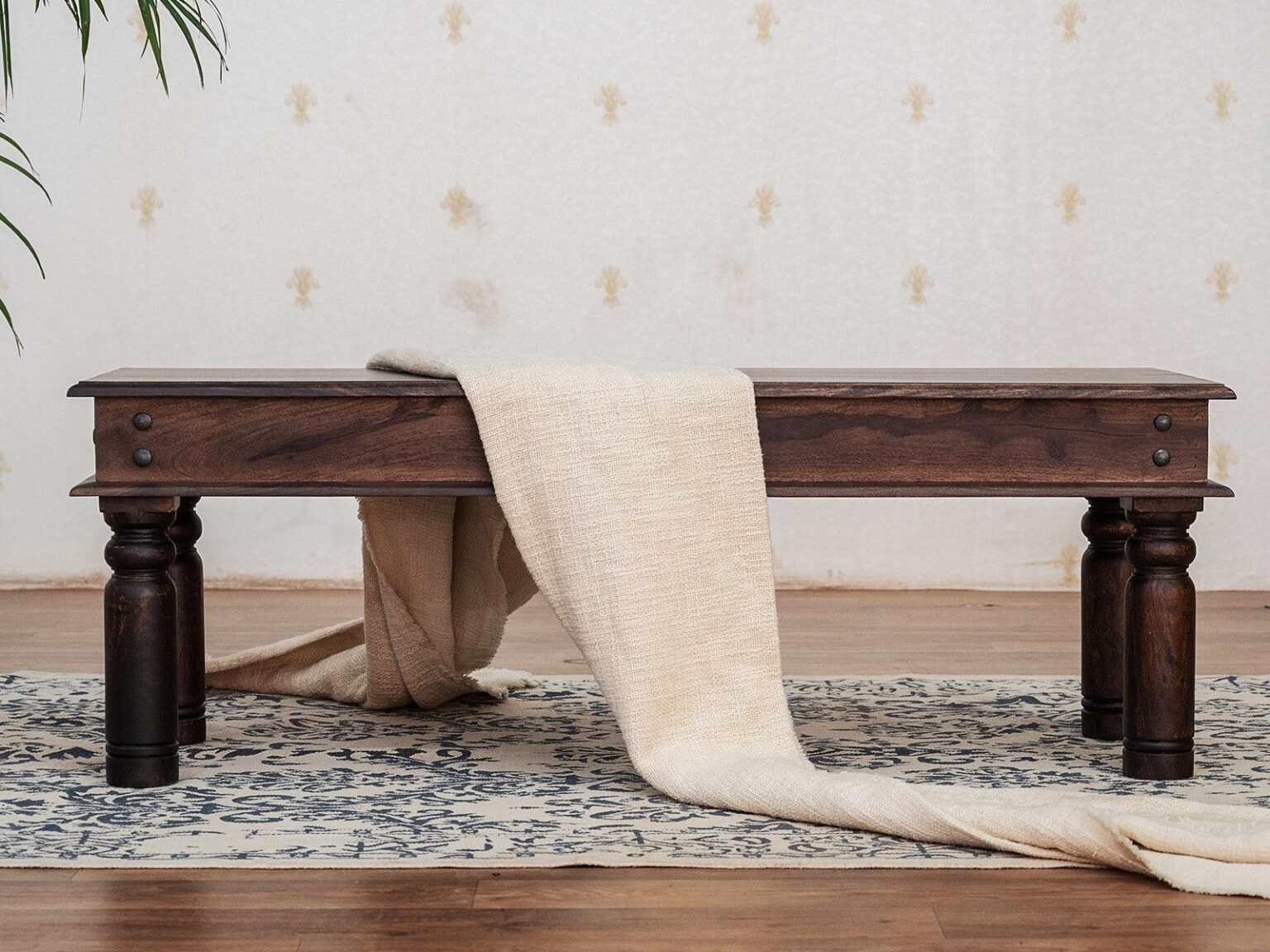 Gangaur Solid Sheesham wood Bench #1 - Duraster