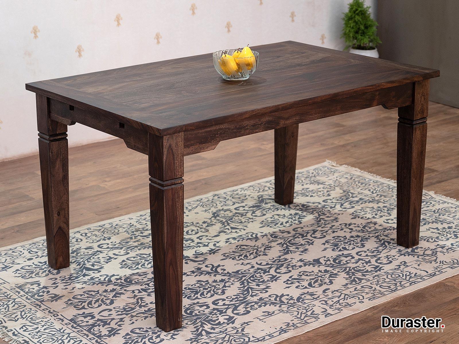 Gangaur Modern & Stylish Sheesham wood Dining Table #4 - Duraster