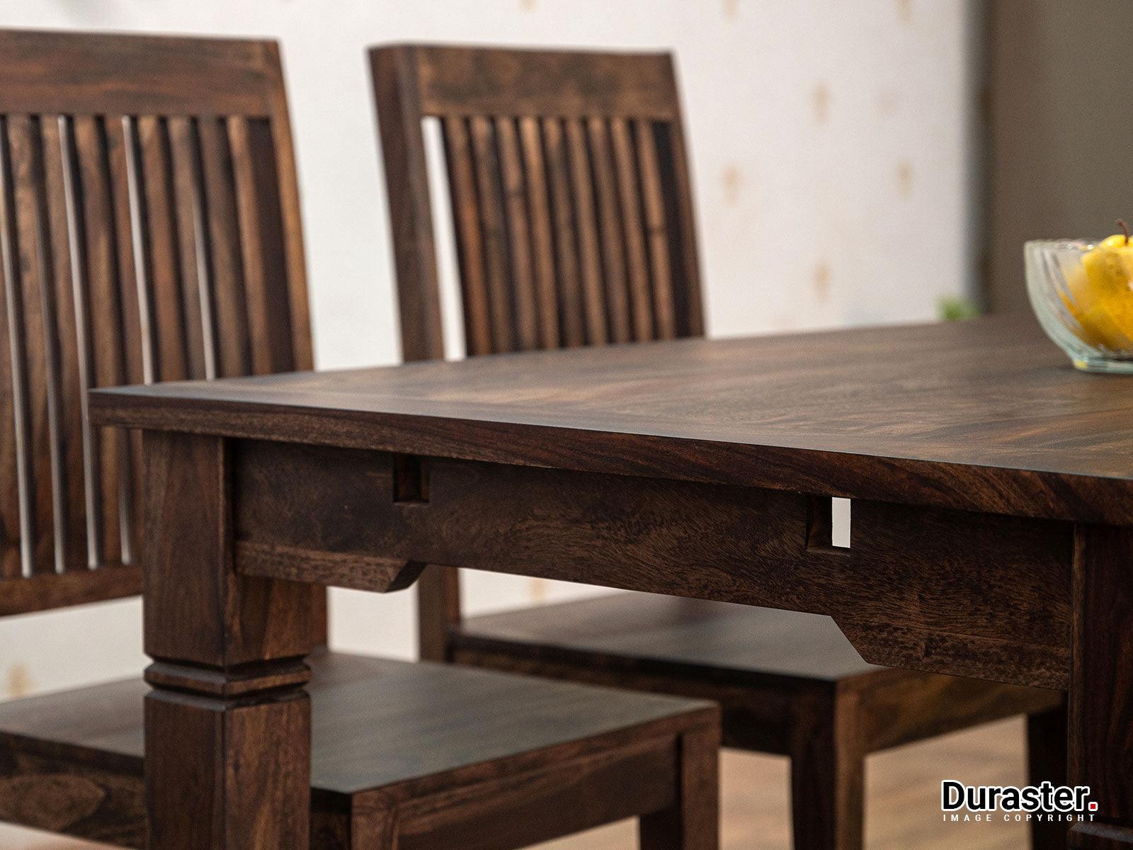 Gangaur Modern & Stylish Sheesham wood Dining Table #4 - Duraster
