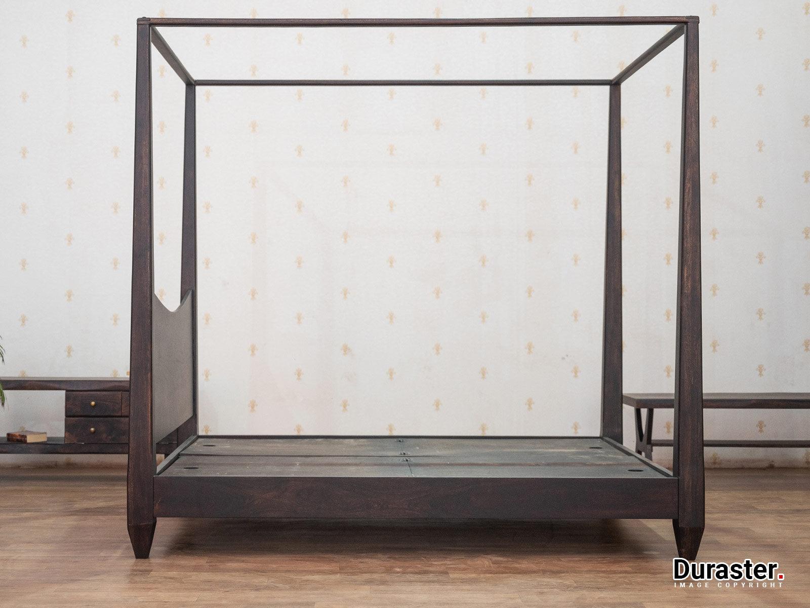 Tuscany Solid Sheesham Wood Four-Poster Bed #6 - Duraster