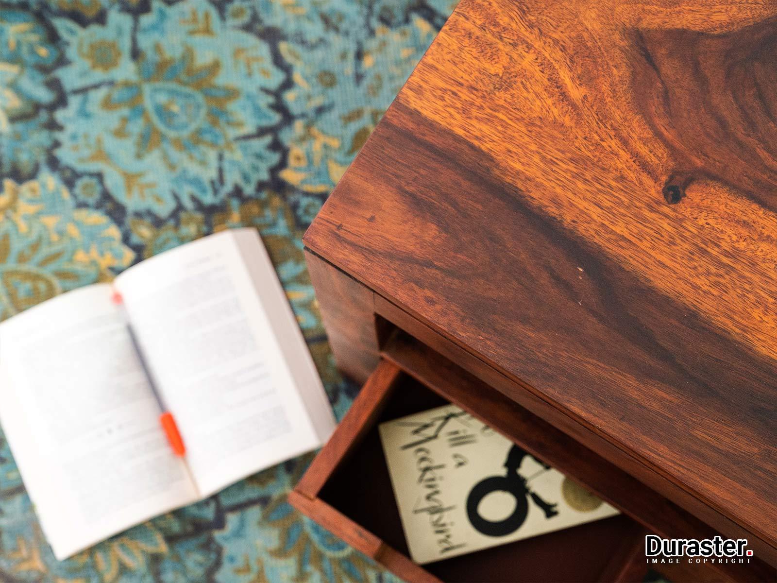 Ummed Modern Sheesham wood Coffee Table#3 - Duraster