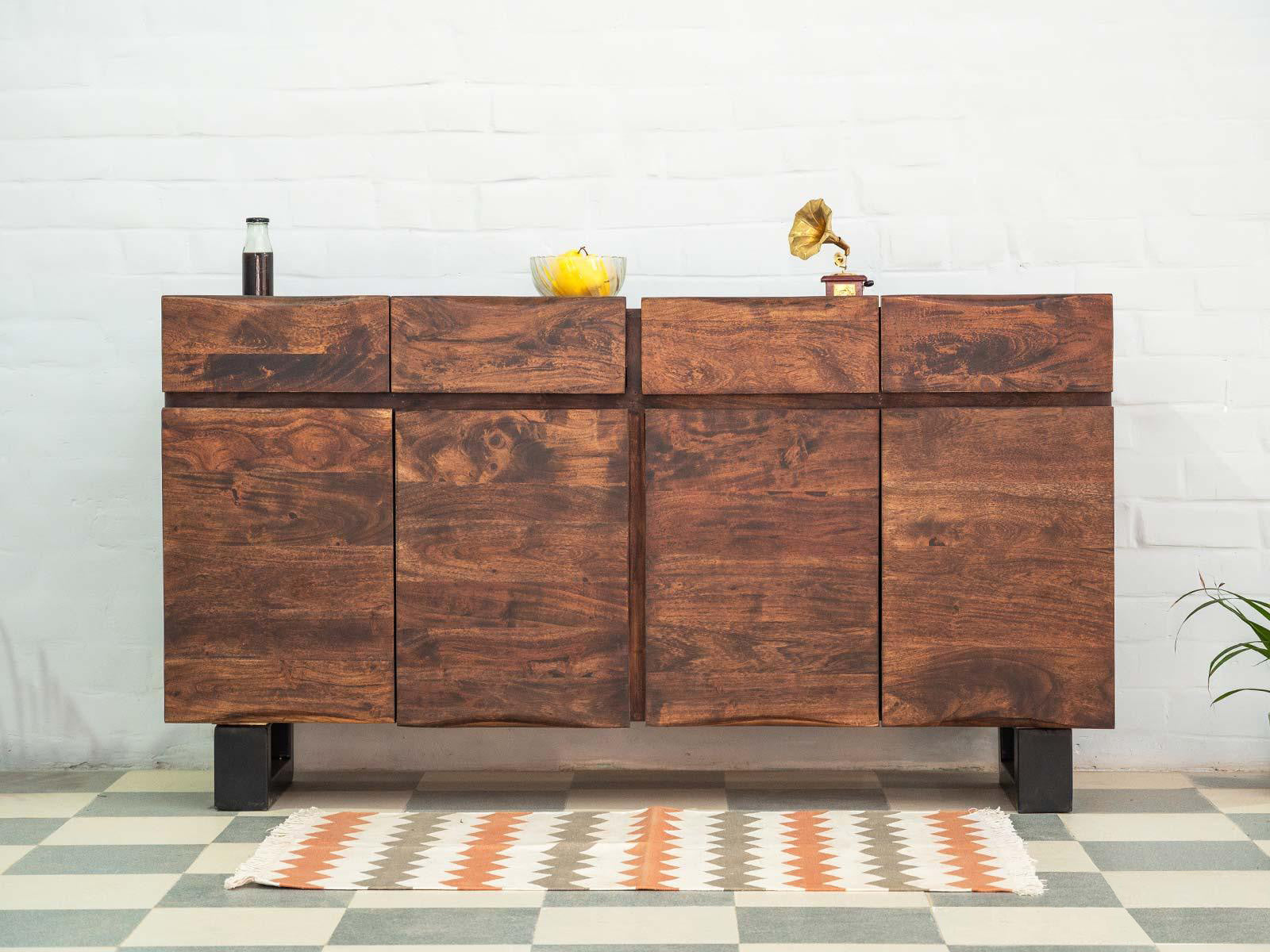 Duraster Gangaur Solid Wood Chest of Drawers #11