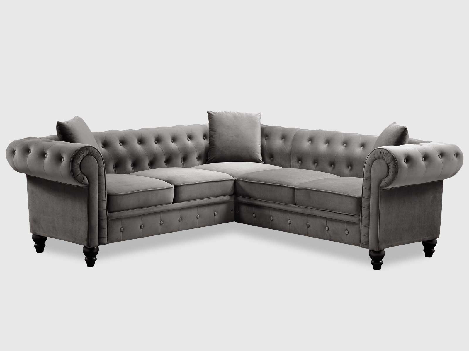 Duraster Chesterfield Vintage Sectional Sofa #61 - Image 2