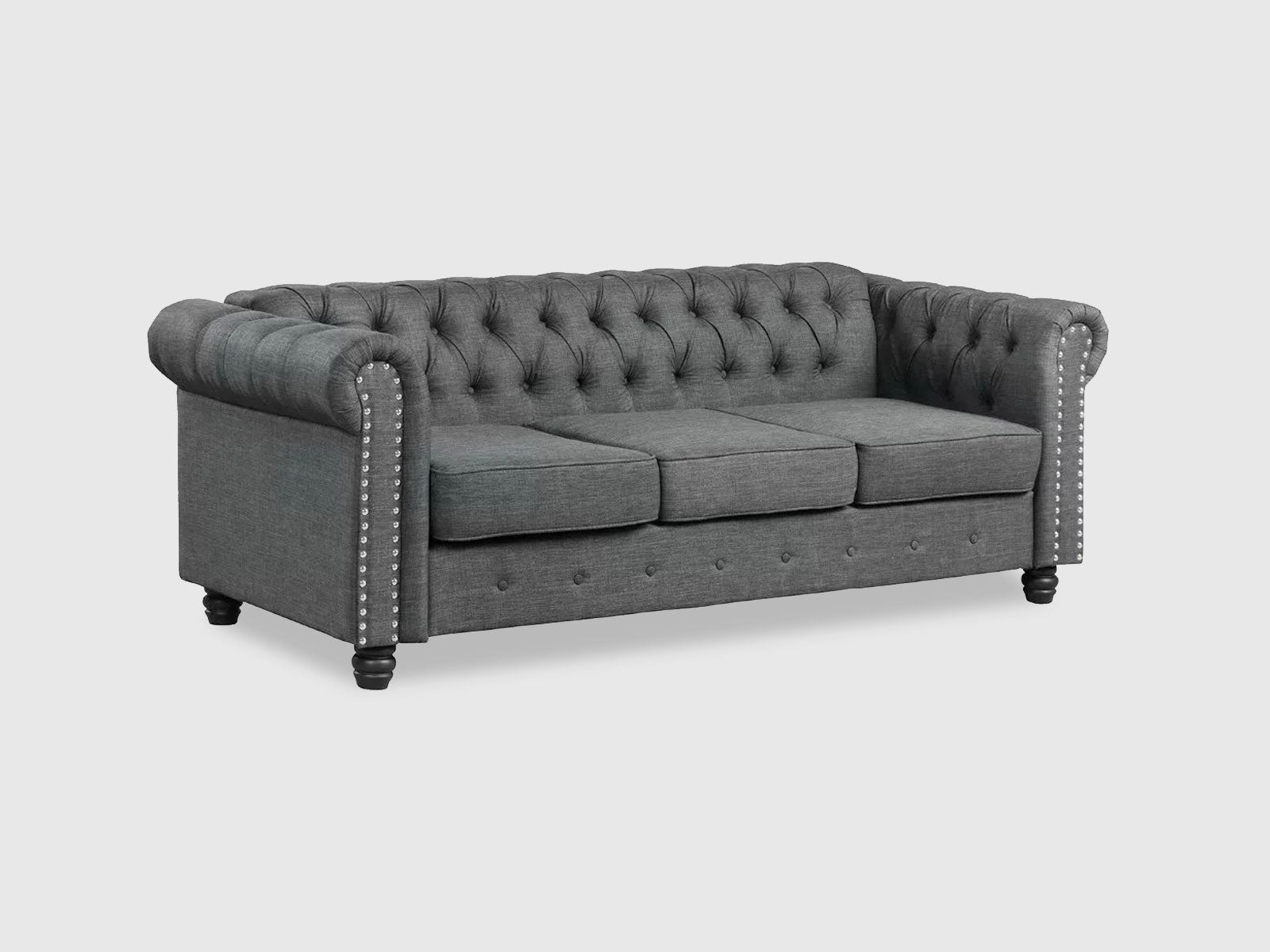 Duraster Chesterfield Vintage Three Seater Sofa #53 - Image 2