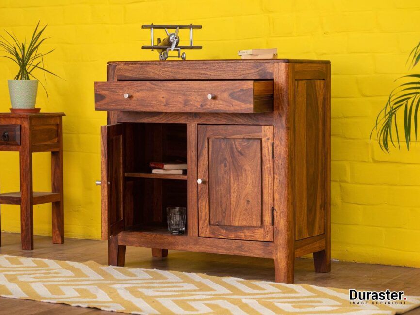 Ummed Sheesham wood Elegant Sideboard Cabinet #3 - Duraster
