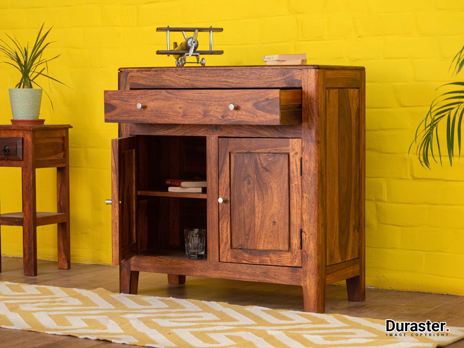 Ummed Sheesham wood Elegant Sideboard Cabinet #3 - Duraster