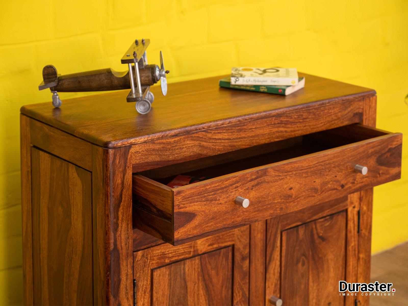 Ummed Sheesham wood Elegant Sideboard Cabinet #3 - Duraster