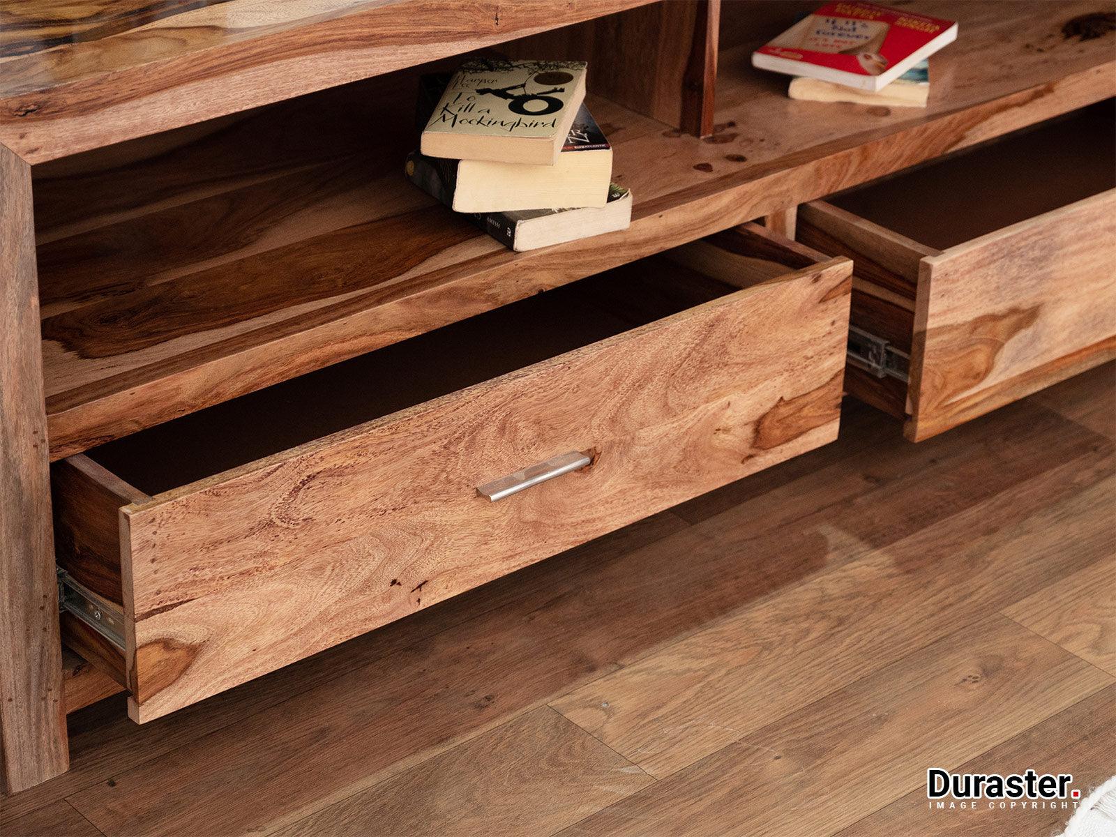 Hawkin Modern Sheesham wood TV Unit #2 - Duraster