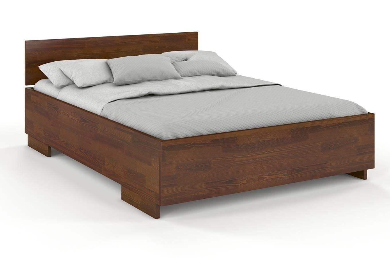 Preyas Mango wood Teak Finish Storage Wooden Bed #18 - Duraster