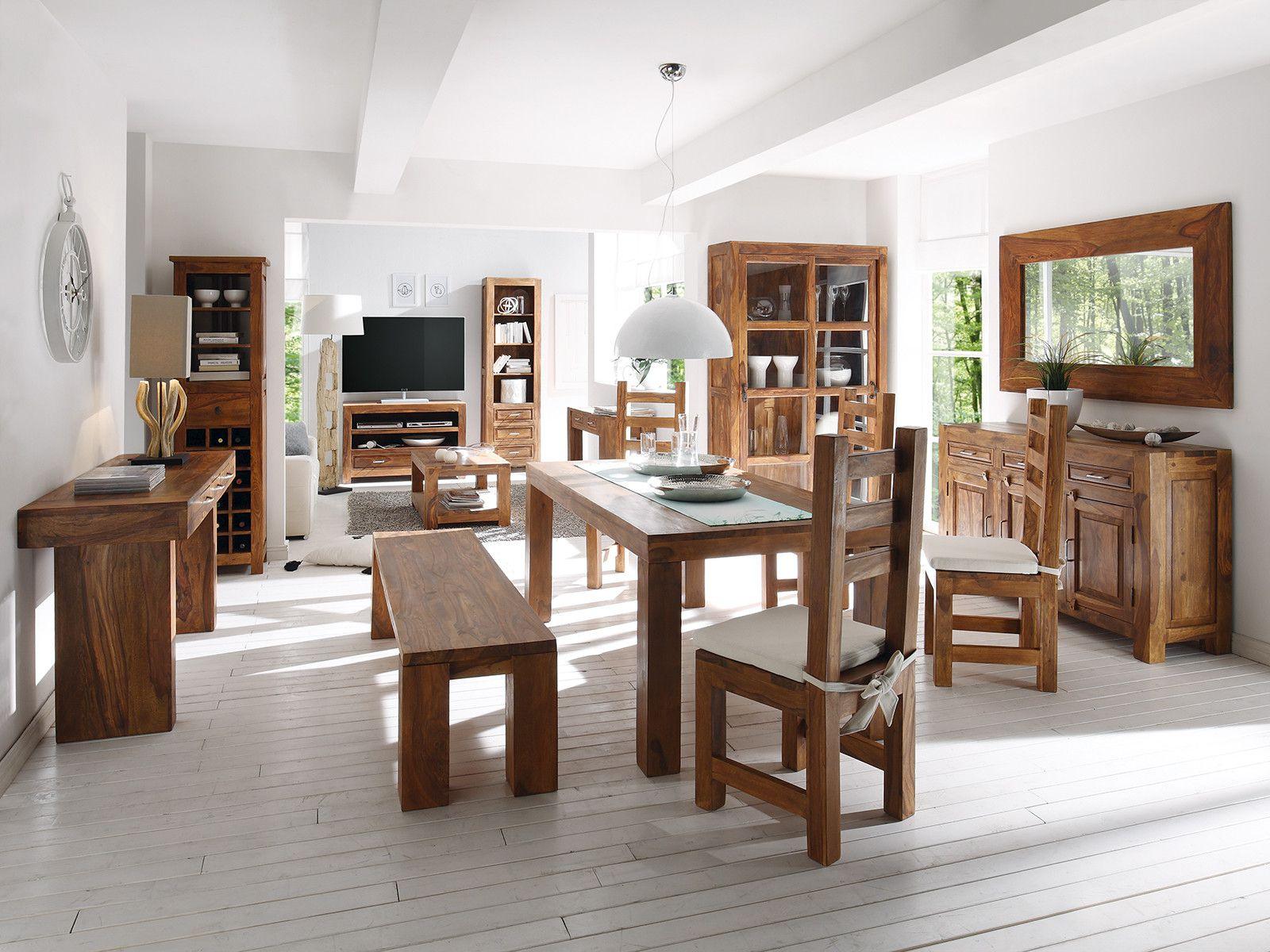 Amber Colonial Sheesham Dining Set # 3 - Duraster