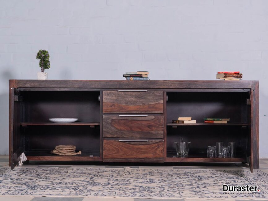 Marvel Modern Sheesham wood Chest of Drawers Cabinet #2 - Duraster