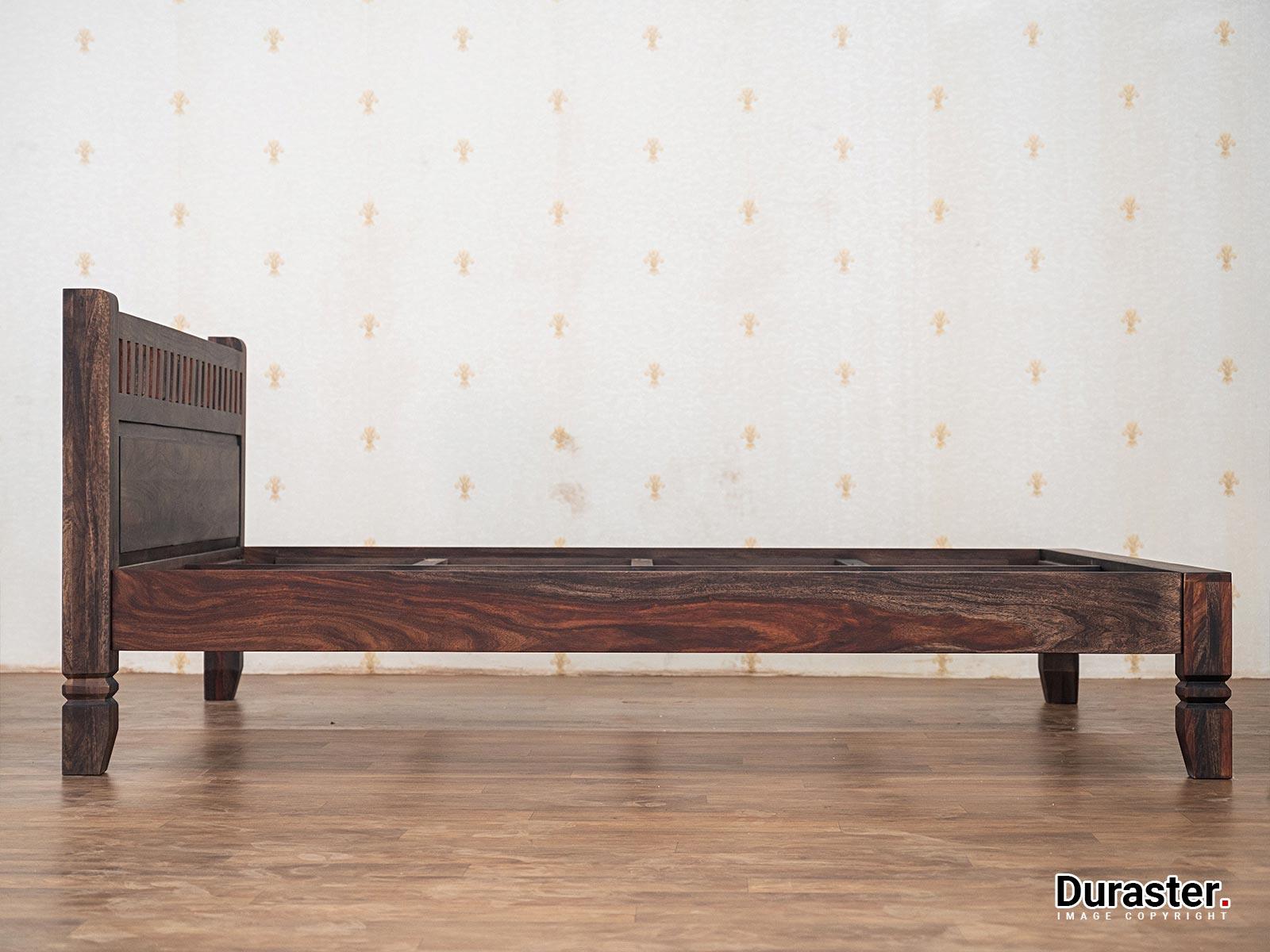 Marvel Modern Solid Wood Queen Size Bed #3 - Duraster