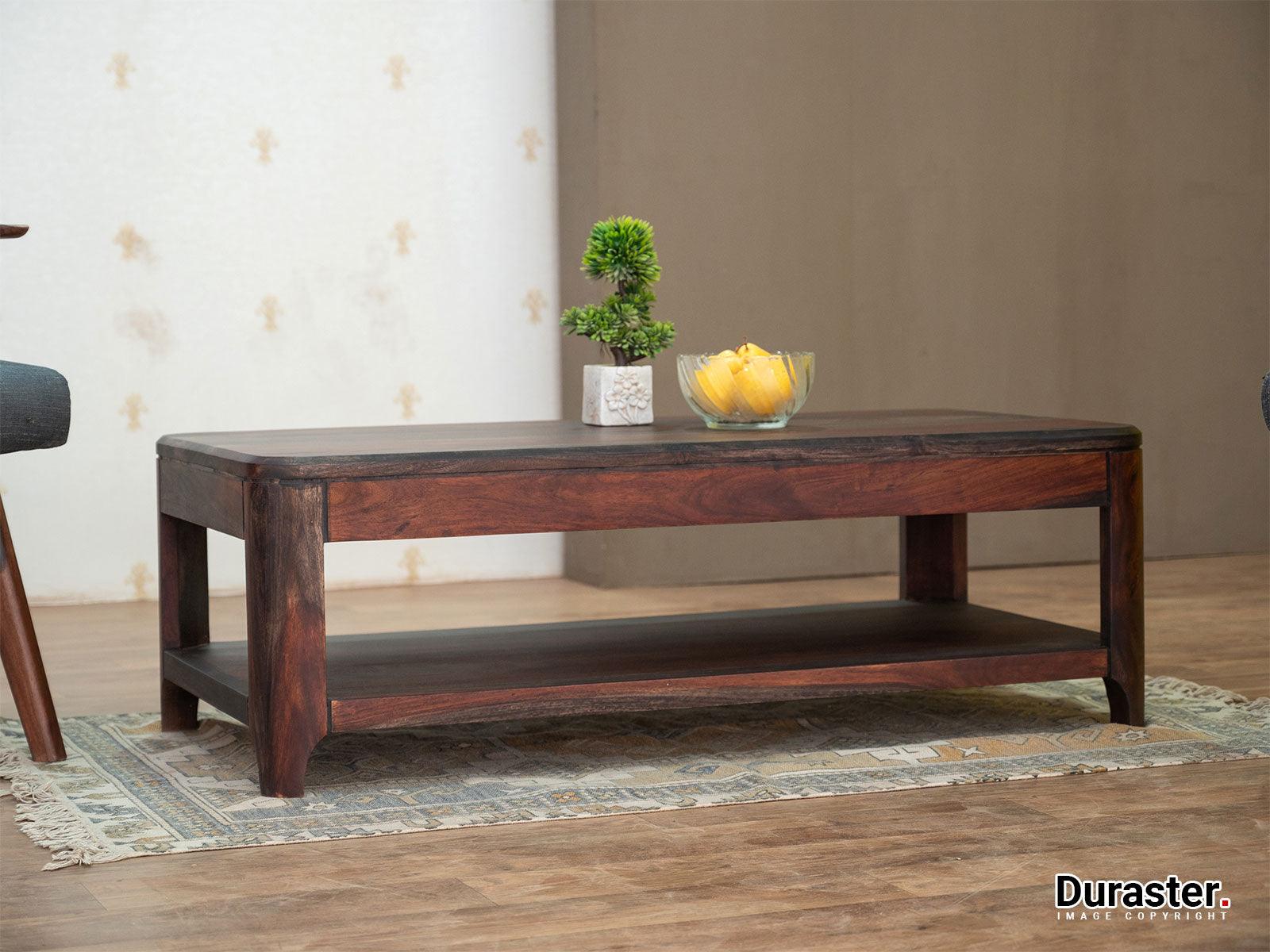 Marvel Solid Sheesham wood Coffee table#3 - Duraster