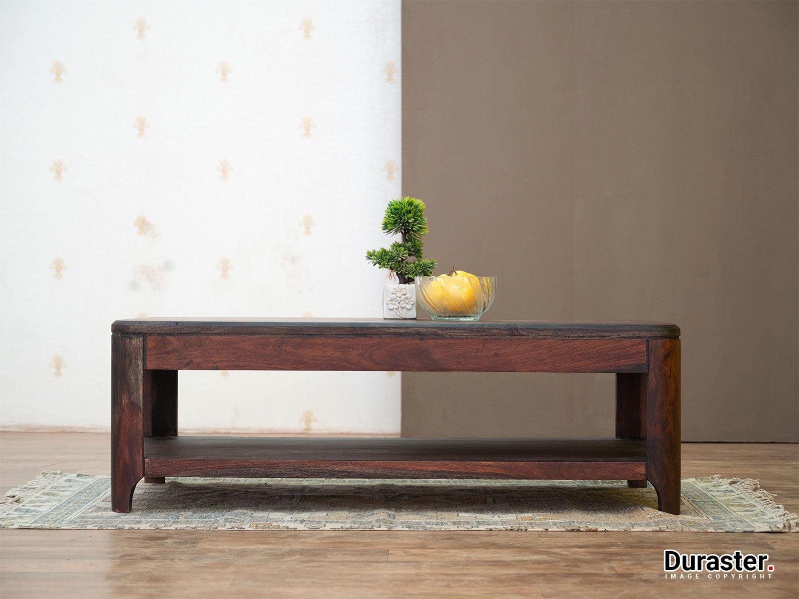 Marvel Solid Sheesham wood Coffee table#3 - Duraster