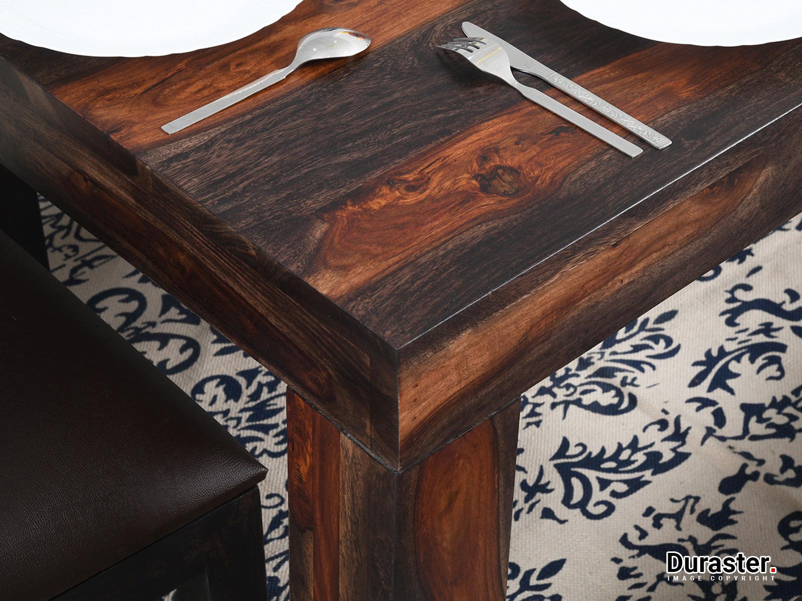Marvel Modern Sheesham wood Dining Table #2 - Duraster