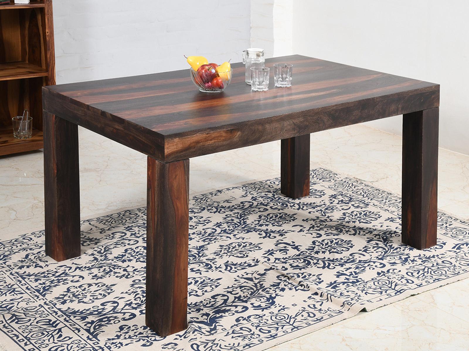 Marvel Modern Sheesham wood Dining Table #2 - Duraster