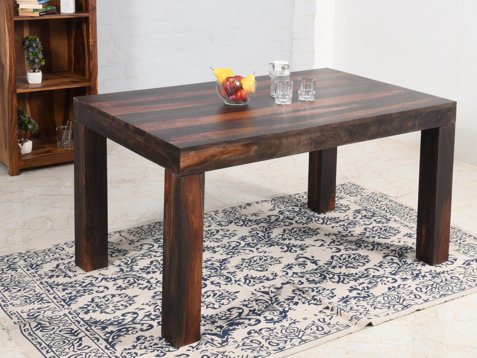 Marvel Modern Sheesham wood Dining Table #2 - Duraster