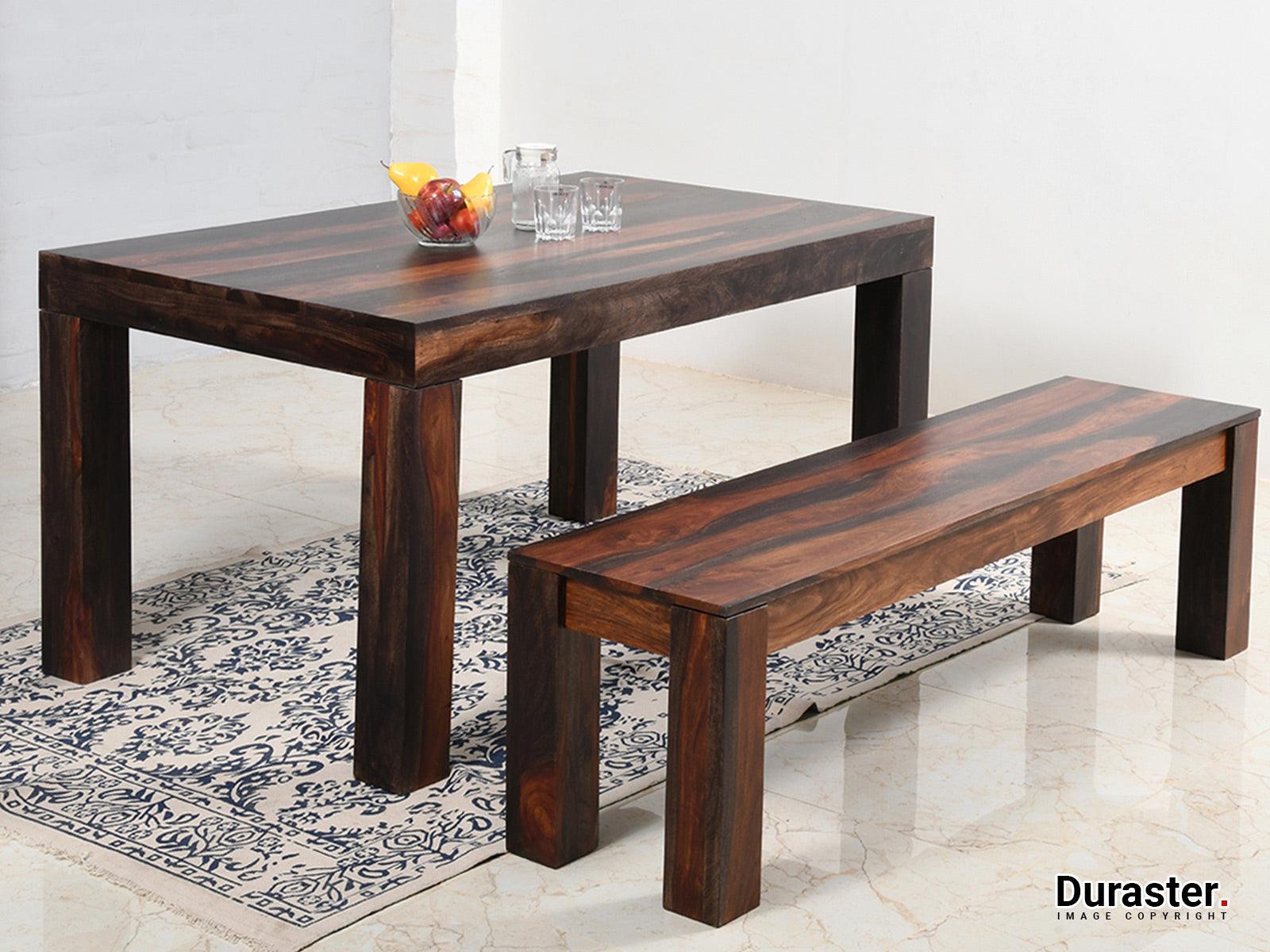Marvel Modern Sheesham wood Dining Table #2 - Duraster