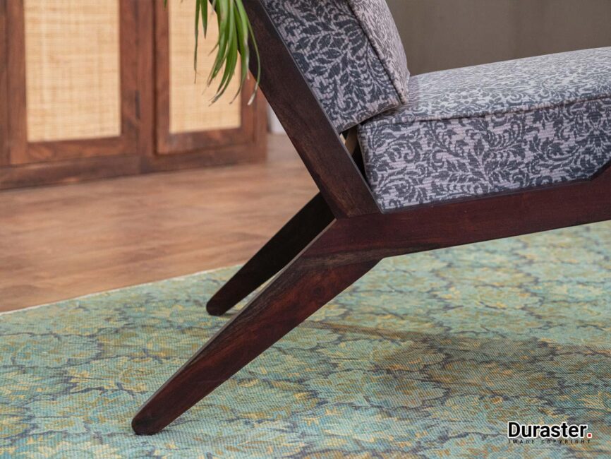 Marvel Modern Sheesham wood lounge Chair #3 - Duraster