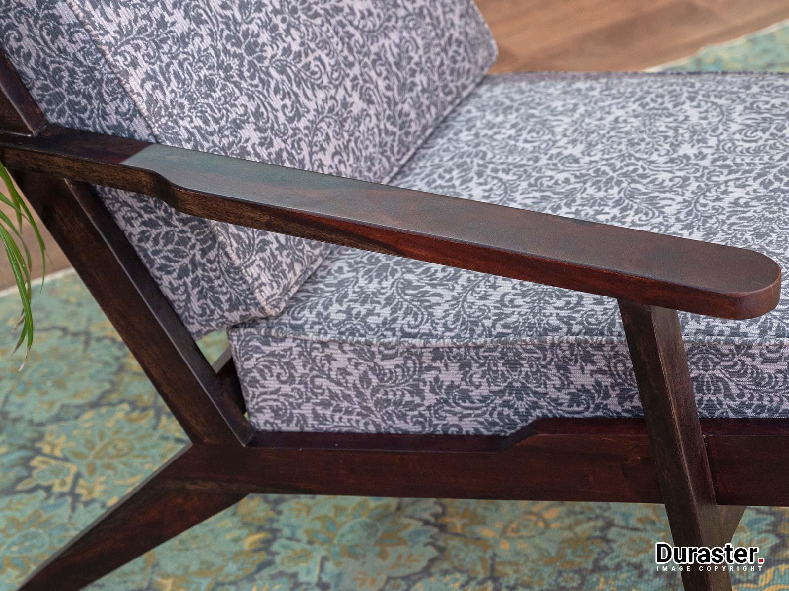 Marvel Modern Sheesham wood lounge Chair #3 - Duraster