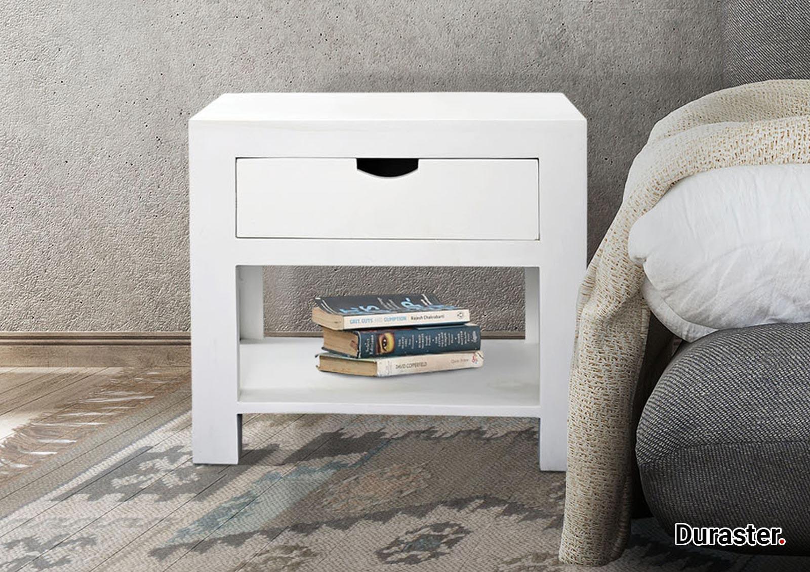 Novo Premium Acacia Exquisite Bedside #1 - Duraster
