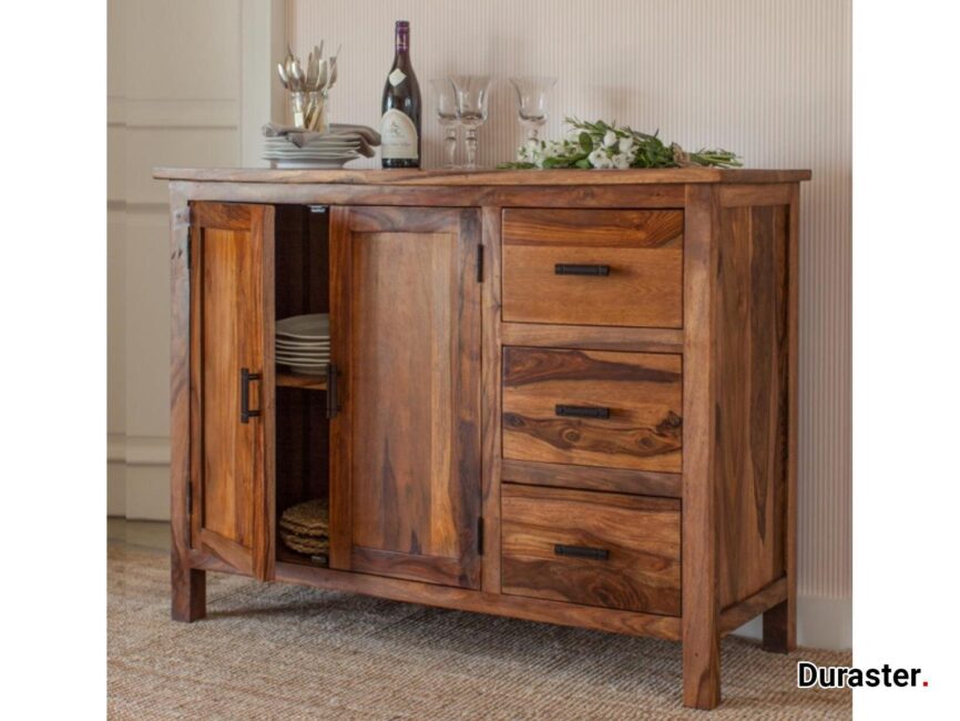 Mehran Contemporary Sheesham Wood Sideboard #13 - Duraster