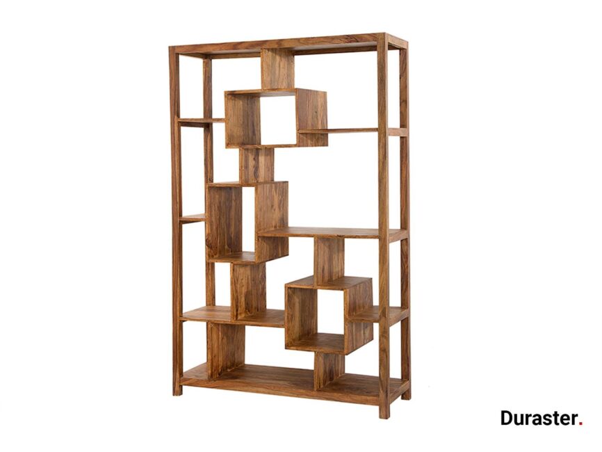 Buckingham Modern Sheesham wood Bookshelf #1 - Duraster