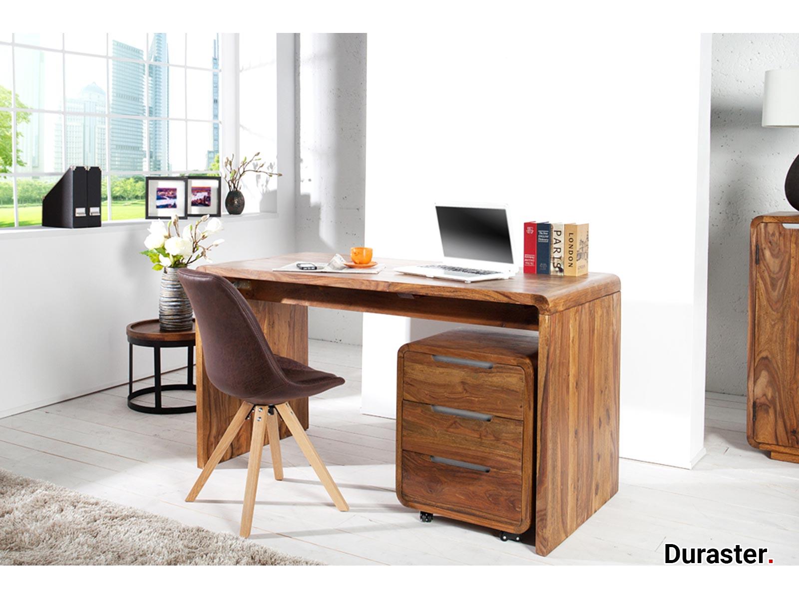 Buckingham Modern Sheesham wood Office Desk #1 - Duraster