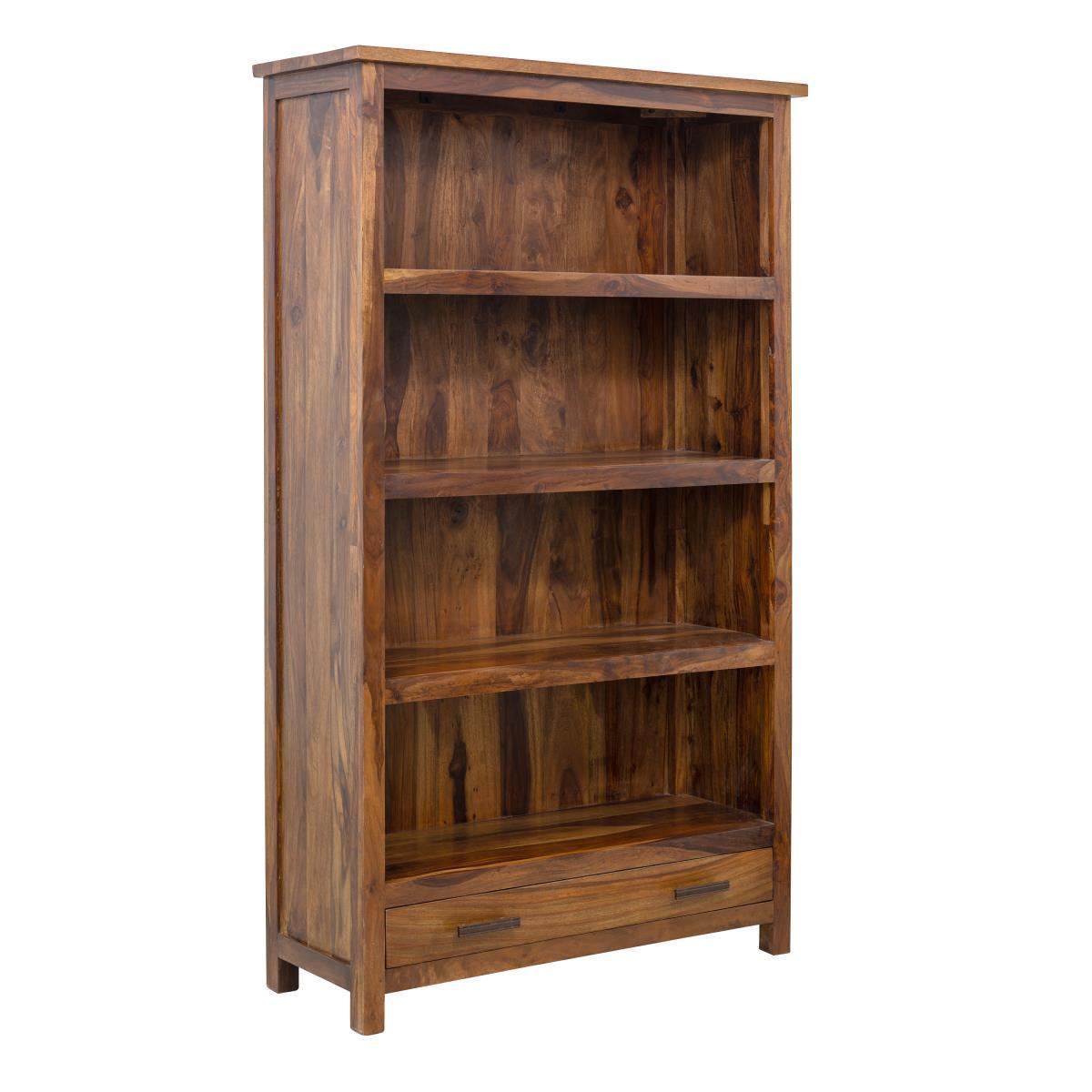 Mehran Contemporary Sheesham Wood Bookshelf #1 - Duraster