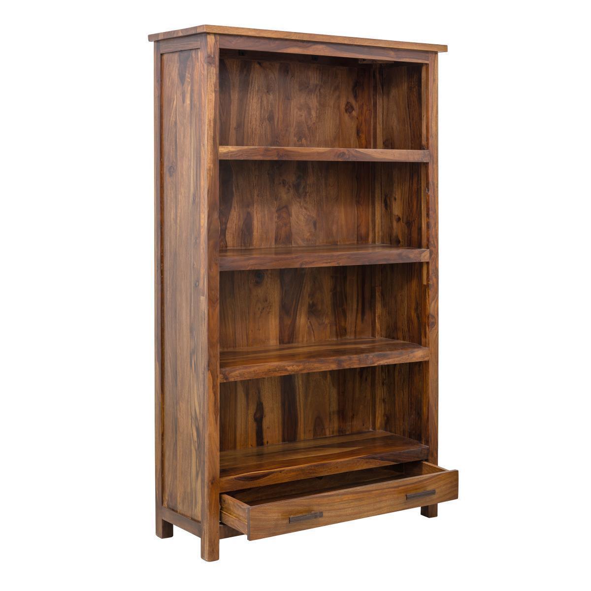 Mehran Contemporary Sheesham Wood Bookshelf #1 - Duraster