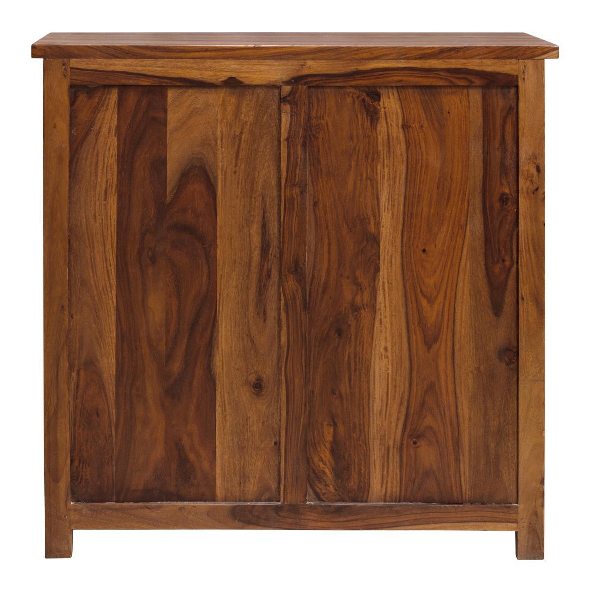 Mehran Contemporary Sheesham Wood Chest of Drawer Cabinet  #3 - Duraster